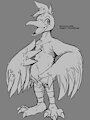 Sketch 589 - Kazooie by WinickLim