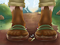 Rockruff's snail endurance experiment. by thedashy