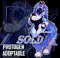 [ADOPTABLE] / Curvy Skybyte Protogen by Serandres