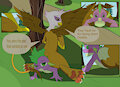 Gilda sits on a spike by Qunt
