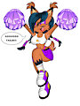 Cheerleader Nicole by MasterMochiKun