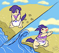 Runing Waves by HangyakuNeko
