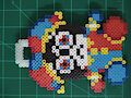 Sad Pomni Plush Perler by ryuuiaryuusei