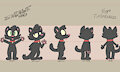 Kipp - character turnaround by Kippkatt