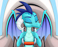 Ember's Favorite Ride Seat [Eyes Closed] (Commission) by Tho6Who4e2000