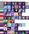 Ranking OCs by their sexuality (#pride month) by Netherkitty