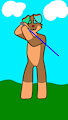 Dog wit da lightsaber
