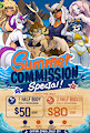 Summer commission sale remade by Bear213