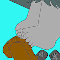 Foot through the Floorboard