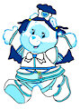 Christmas Wishes Bear as Cure White (Max Heart)