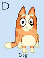 Bingo Heeler in AngesSZ's Animal Alphabet Cards by NickJrBunniesFan