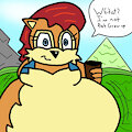 The princess got fat by HairyTheSecond