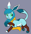 Jewel the Glaceon by drebingrey39