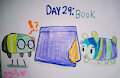 Juntsum tsum Day 29: book