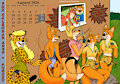 Fox Calendar 2026 - August by Micke