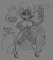 Fanart Fun - Krystal by GrayscaleRain