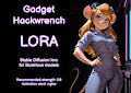Gadget Hackwrench Illustrious LoRA by CartoonLoverAI