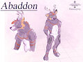 Abaddon sketch (deer) by Hammytoy