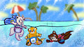 Pool Otters -By HangyakuNeko- by DanielMania123