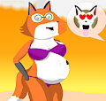 Mrs. Fixit at the beach