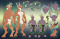Silver Tendril Referencesheet (SFW) by MadHatterSan