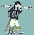 Victor in the peak freeskiing era by DTPTR