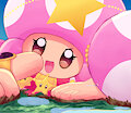 Godly Toadette Powerful Fingers by boolerex