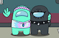 Cyan and Black (Among Us show) by accountnumber102