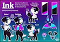 Ink Ref Sheet 2026 (Fursona) by MiracleInk