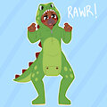 dino platypus by babybenny