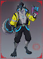 Cyberpunk Wolf #1 by ottobum