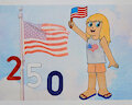 Brynleigh Says Happy 250 USA by MrRoseLizard