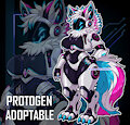 [ADOPTABLE] / Curvy Neonix Overclock Protogen by Serandres