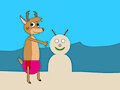Joy's sand deer.
