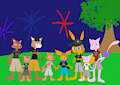 4th of July 2026 250th Party w/ Rockman and Shipman Family by MegaManstitch87
