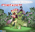 It's Totally a Cult by LilacBat