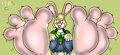 Luceys Bunny Toesie Toes