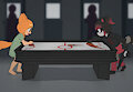 Nina and Rebecca Lane playing at the arcade pt2!