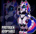 [ADOPTABLE] / Curvy Nebula Spark Protogen by Serandres