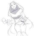 FULLBODY ARTWORK - SKETCH by Darkknight12