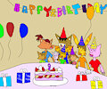 Faith Shipman's 9th Birthday Party by MegaManstitch87