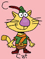 Nature Cat in AngesSZ's Animal Alphabet Cards