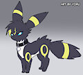 My umbreon OC by YoruKuro