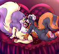 commission // skunks valentine by BardoEnKrisis