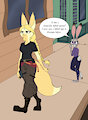 Commission - Judy and Margarita by Tejedora