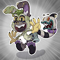 Beelz Oldschool Cartoon - Latest commission delivered