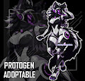 [ADOPTABLE] / Cyber Phantom Eclipse Protogen by Serandres