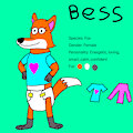 Bess the Fox Ref Sheet by PuffyTail33