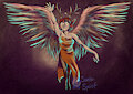 Adria in Flight - Art Fight 2026