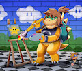 Art Fight 2026 Painting by HamsterGirlTheHamster